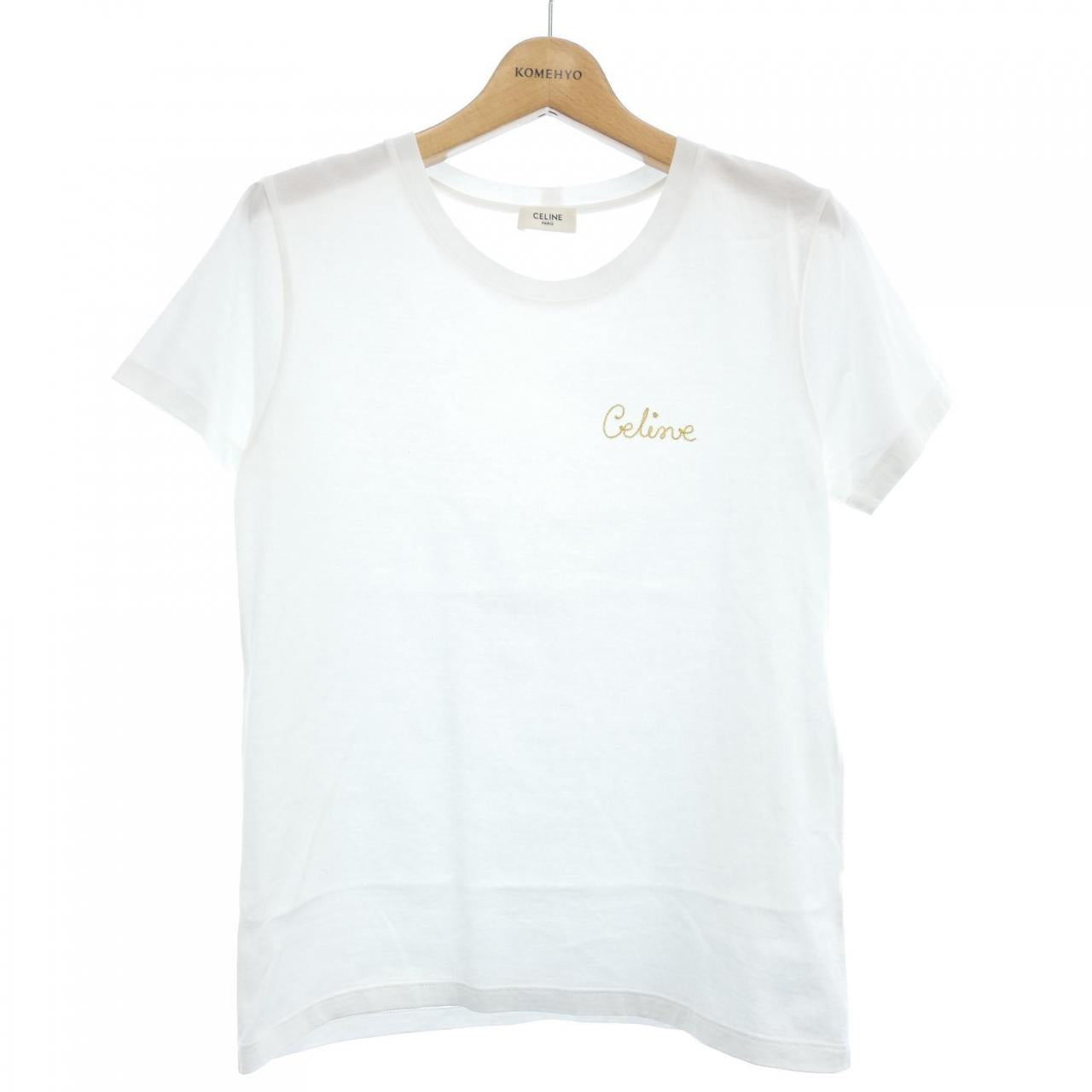 セリーヌ コットンTシャツ