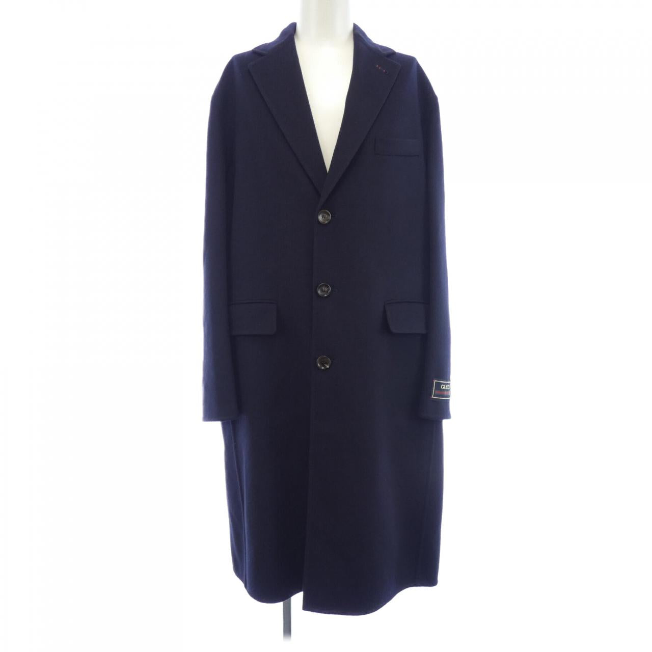 グッチ カシミヤ混コート