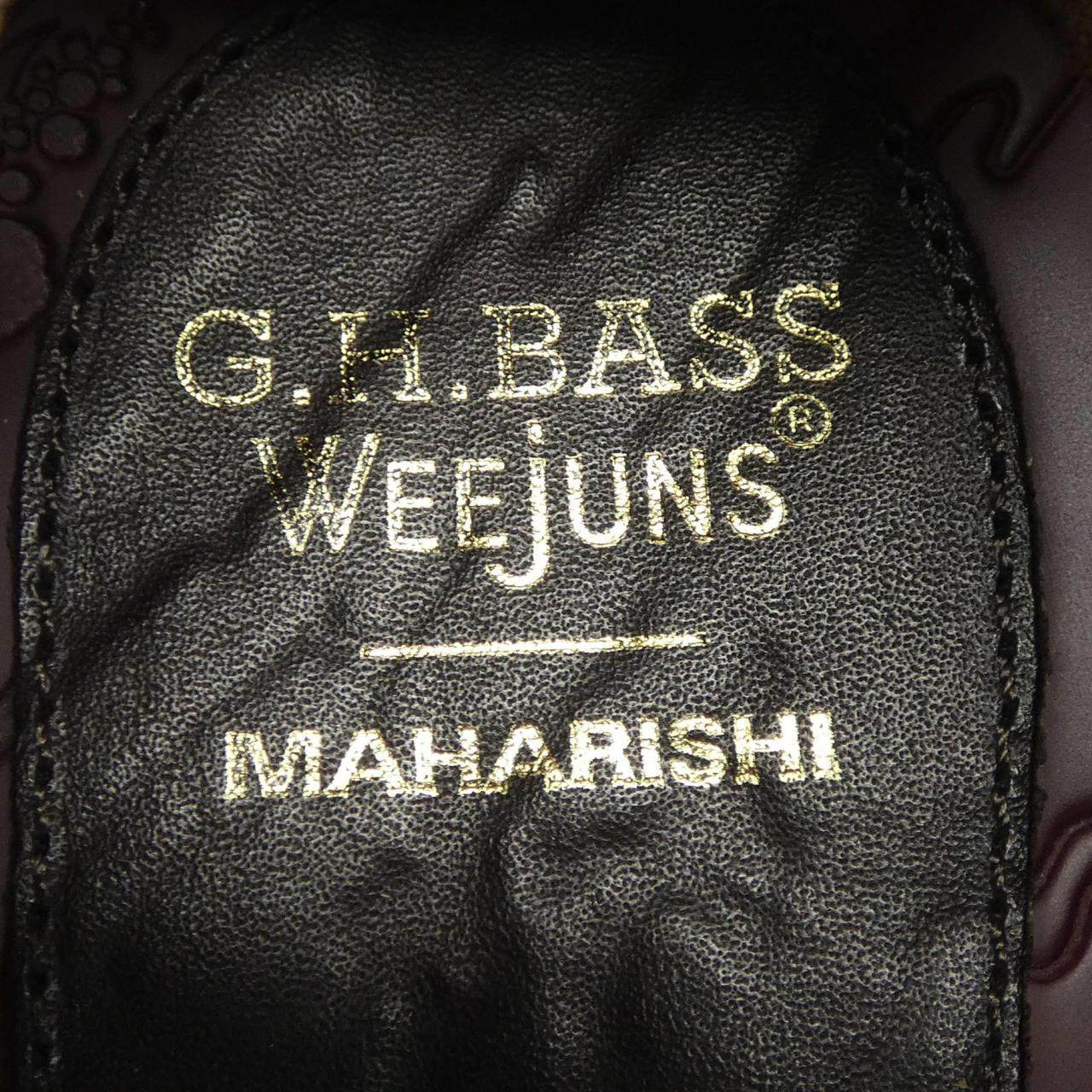 ジーエイチバス MAHARISHI レザーシューズ