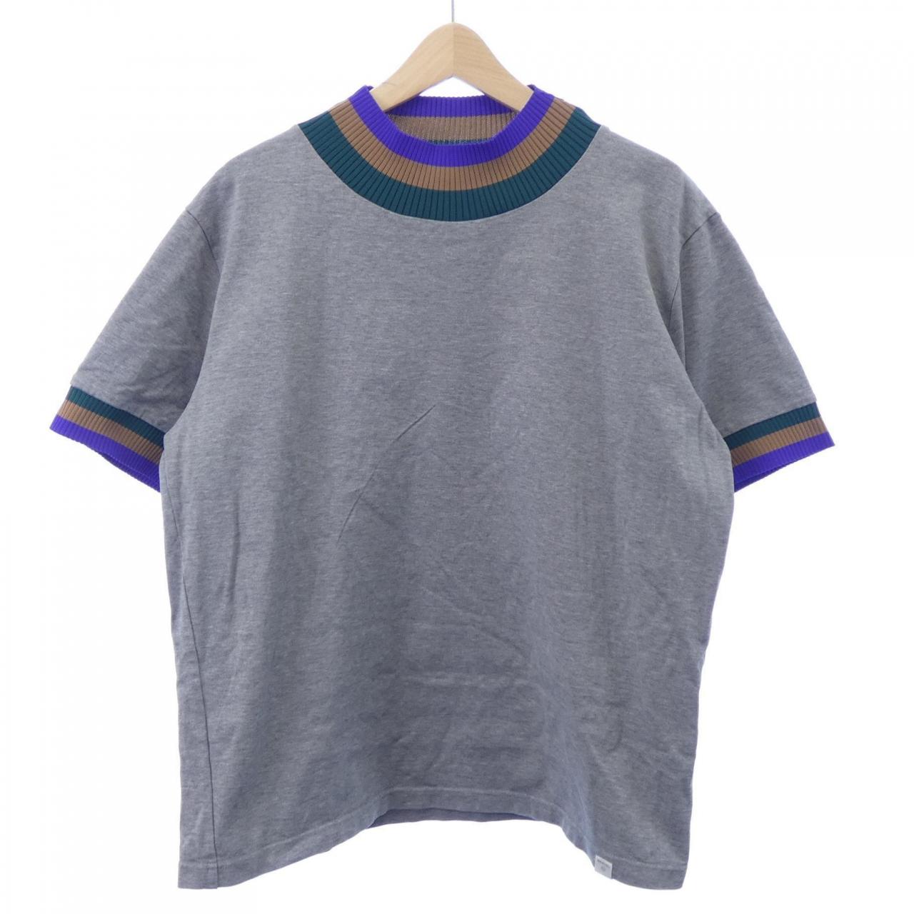 カラー コットンTシャツ