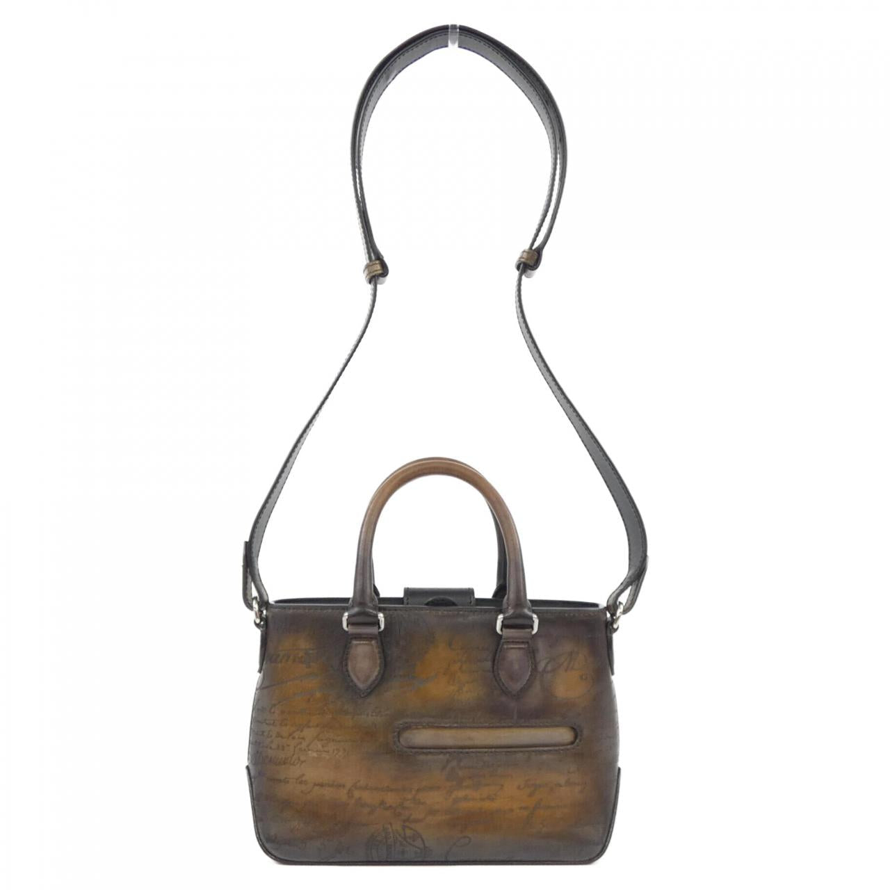 ベルルッティ トゥジュールガリバー スクリットレザー バッグ