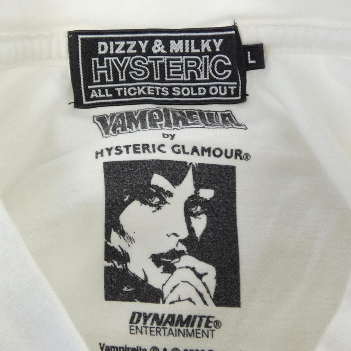 ヒステリックグラマー コットンTシャツ