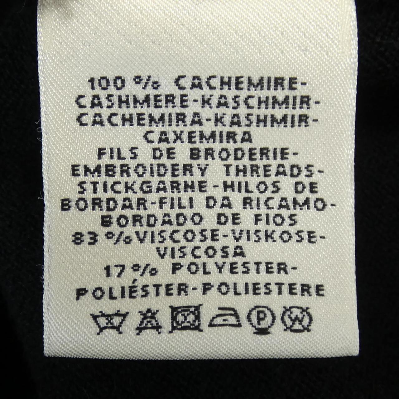 エルメス POSTE ET CAVALERIE カシミヤワンピース