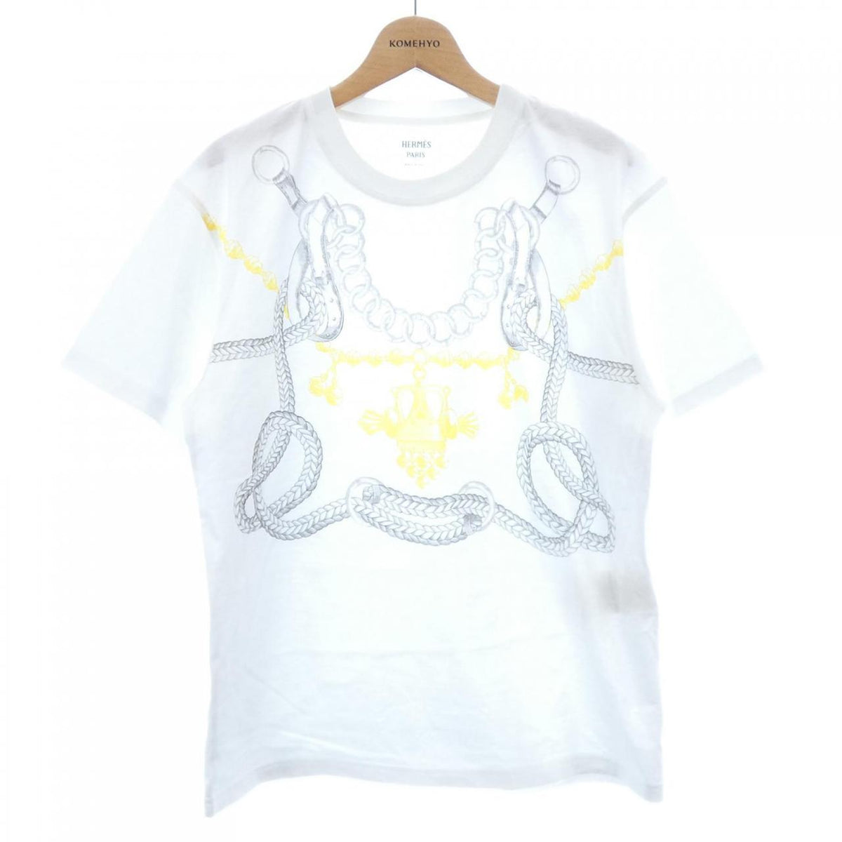 エルメス パルフロワリミックス コットンTシャツ