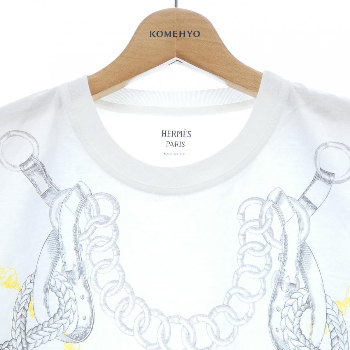 エルメス パルフロワリミックス コットンTシャツ