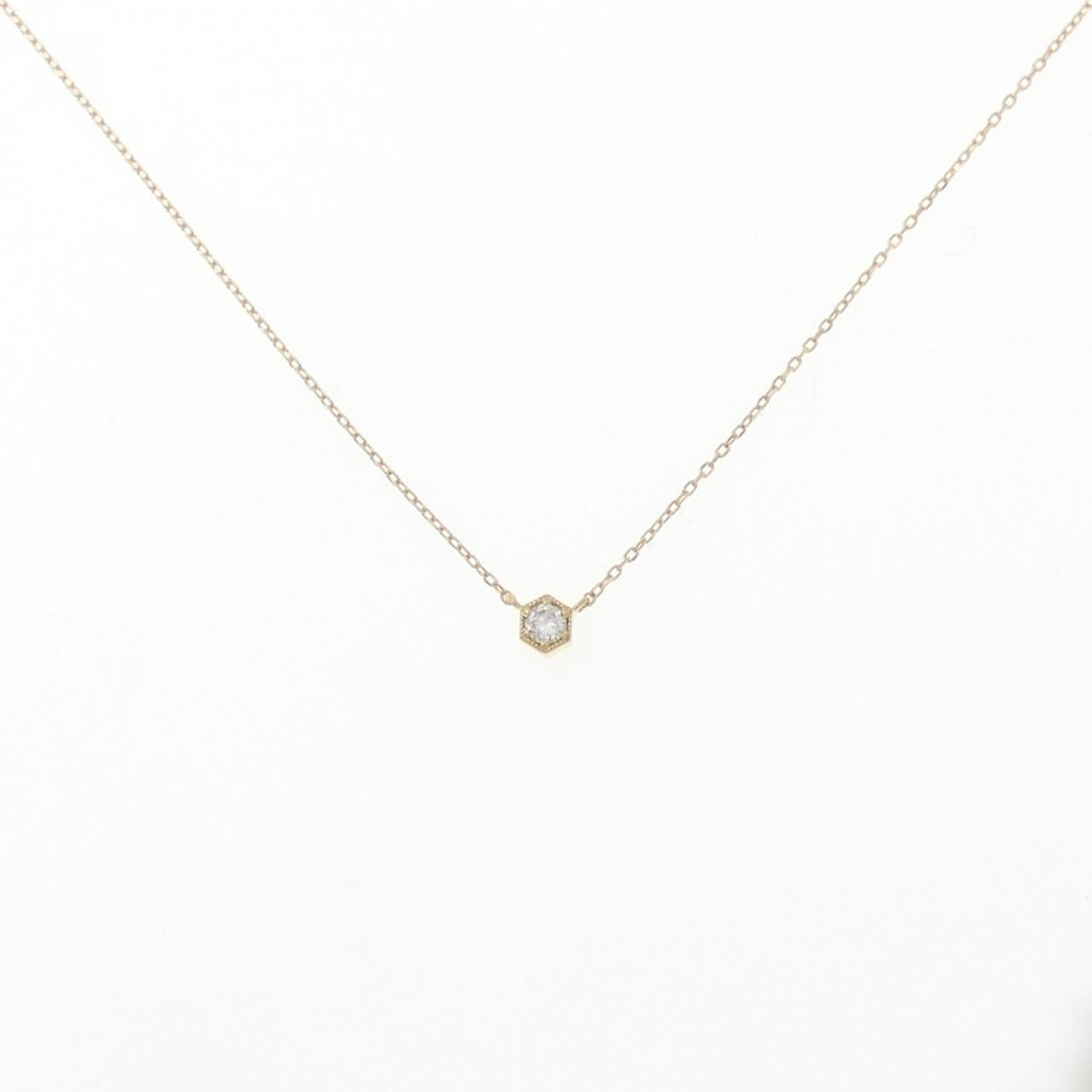 Au750ダイヤモンドネックレス