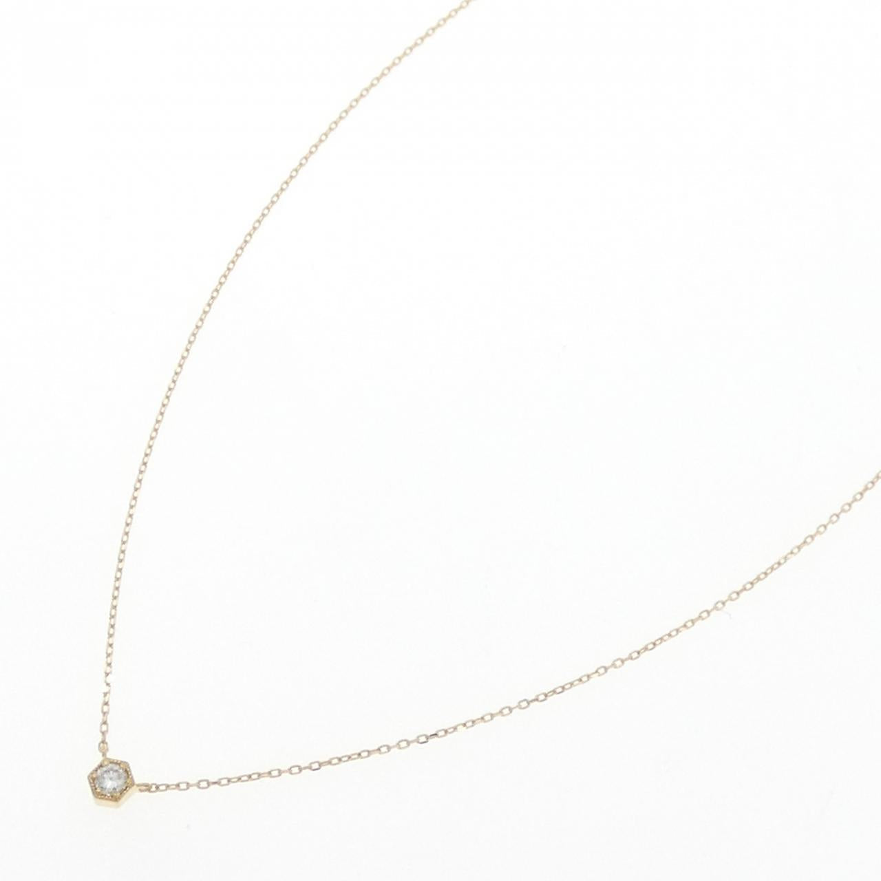 Au750ダイヤモンドネックレス