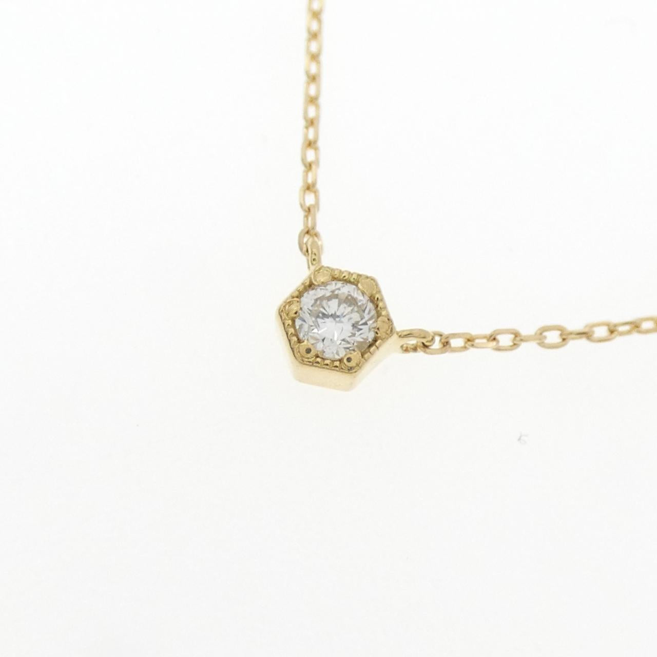 Au750ダイヤモンドネックレス