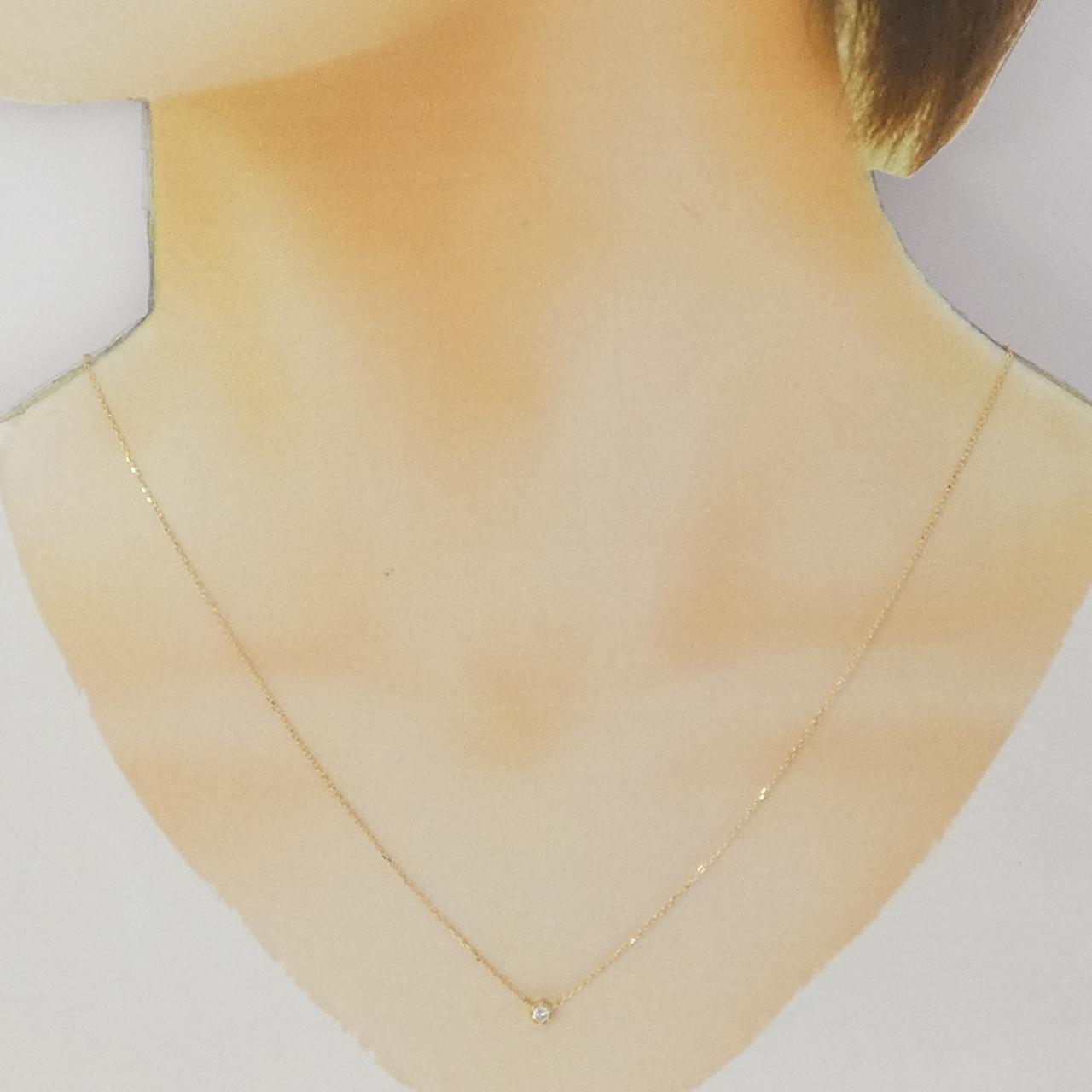 Au750ダイヤモンドネックレス