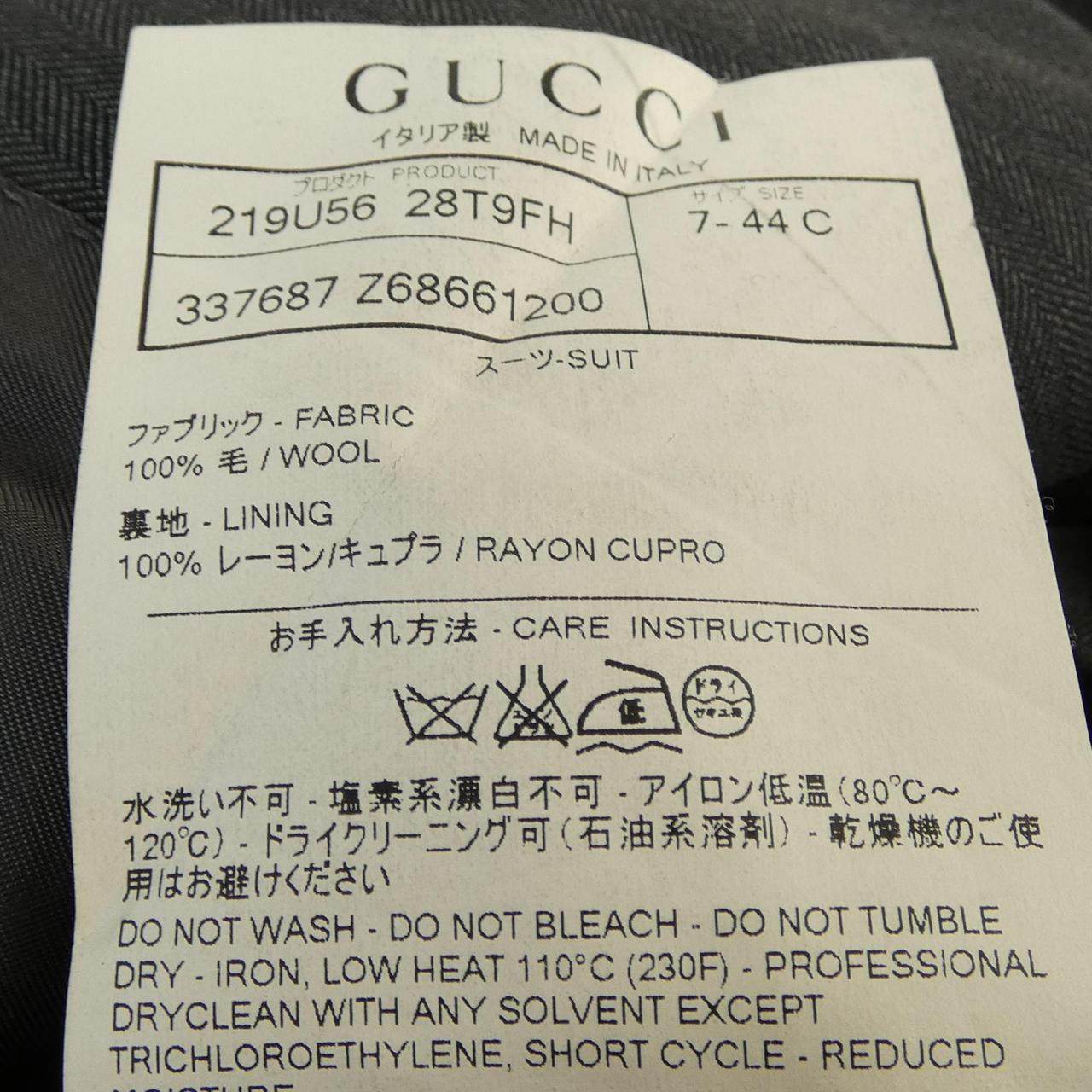グッチ スーツ