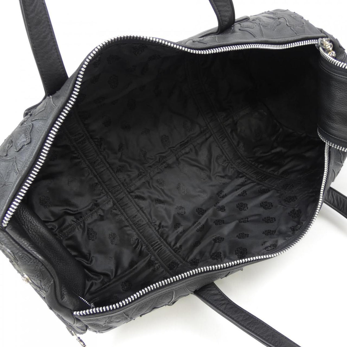 クロムハーツ DUFFLE GYM CEME レザーダッフルバッグ