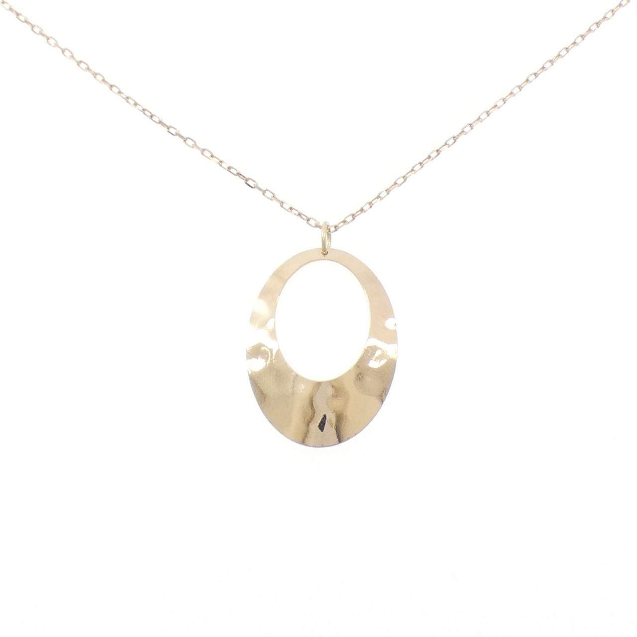 ココシュニック K10イエローゴールドネックレス