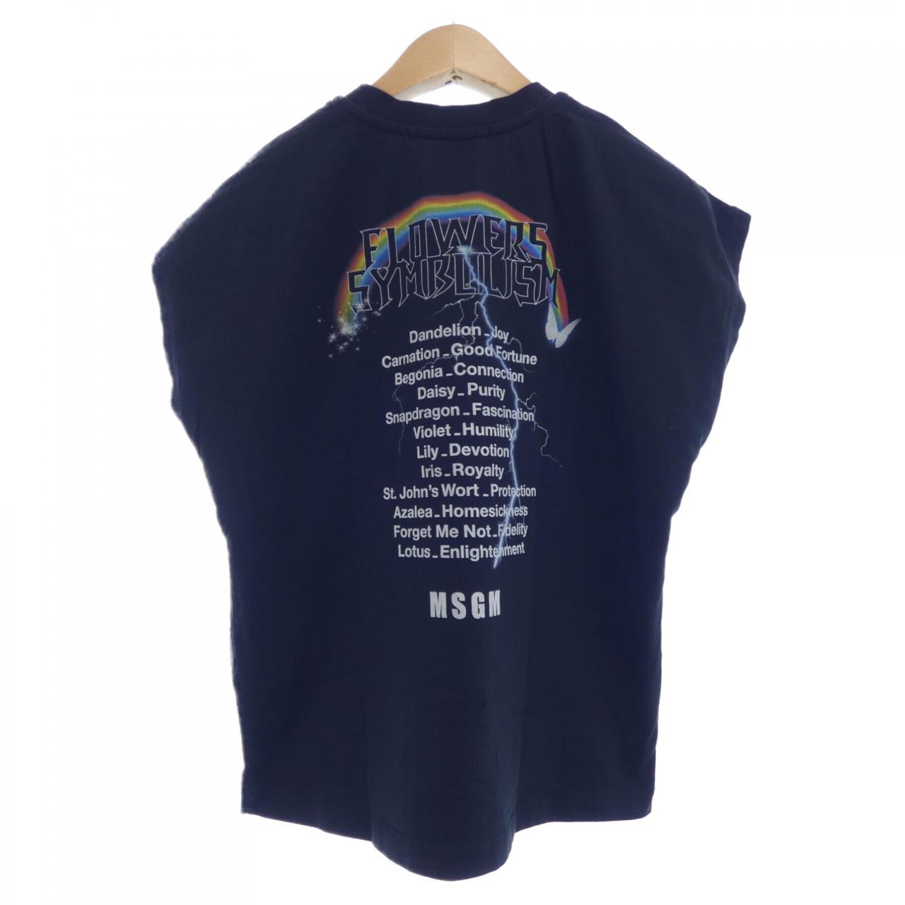 エムエスジーエム Tシャツ