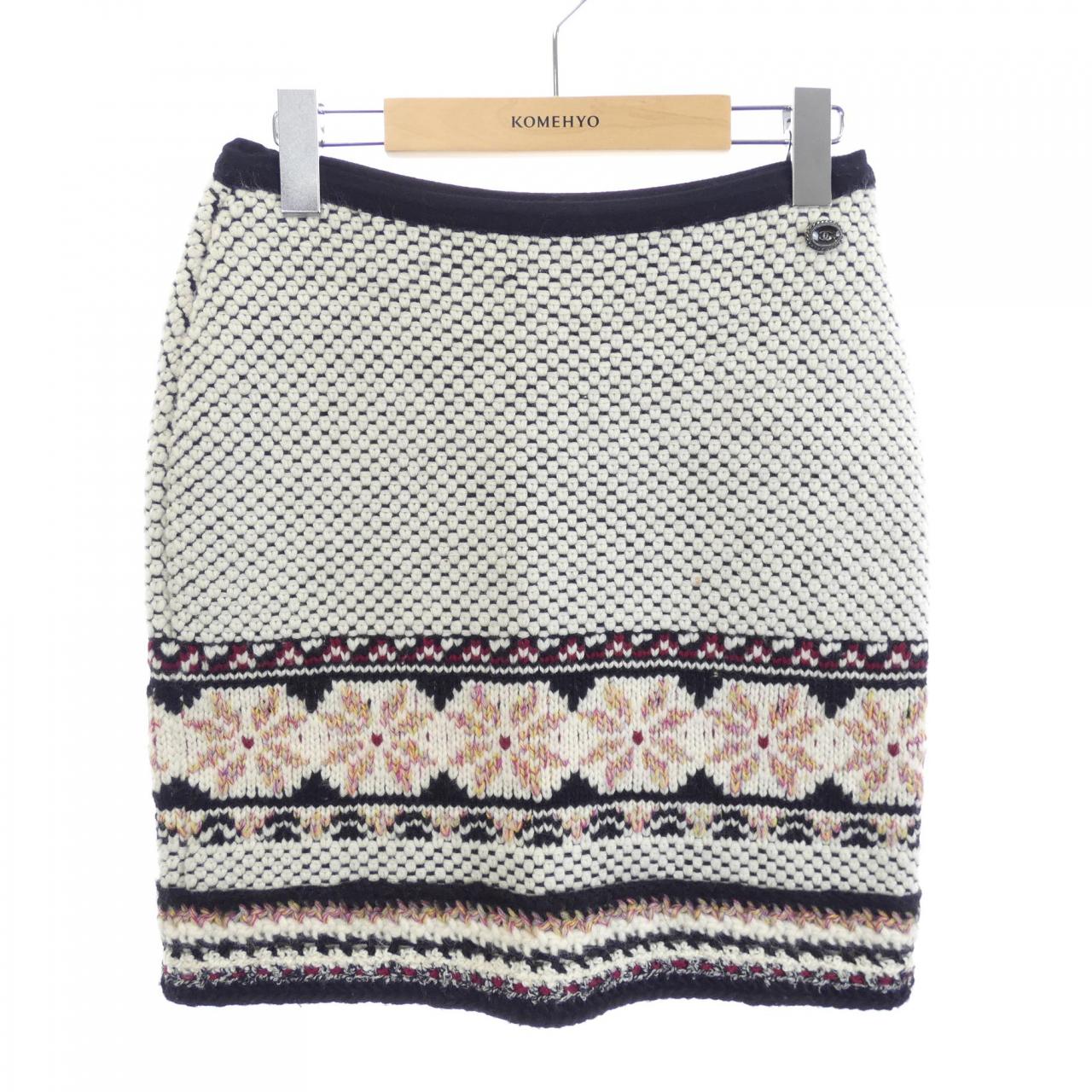シャネル カシミヤ スカート