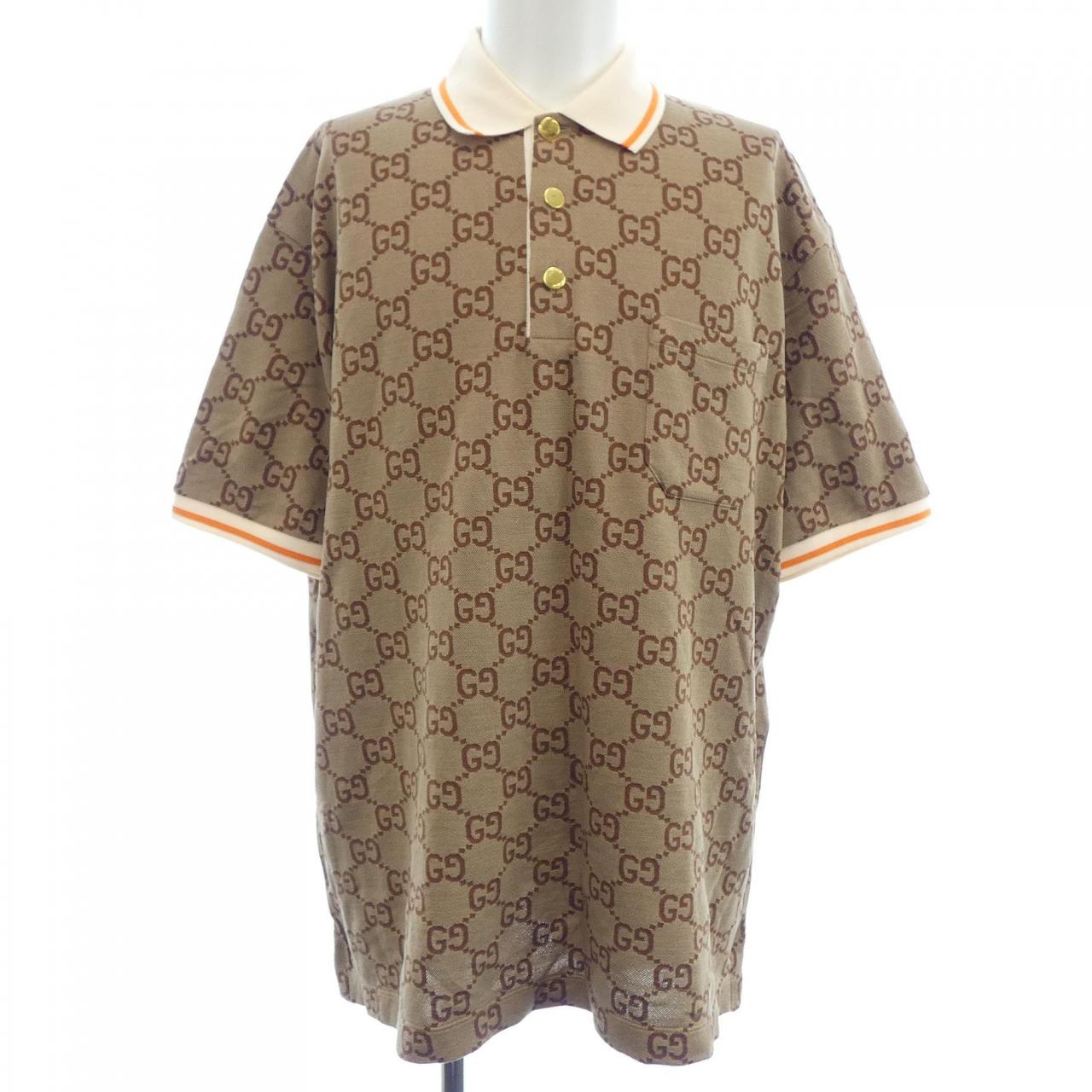 グッチ コットンポロシャツ
