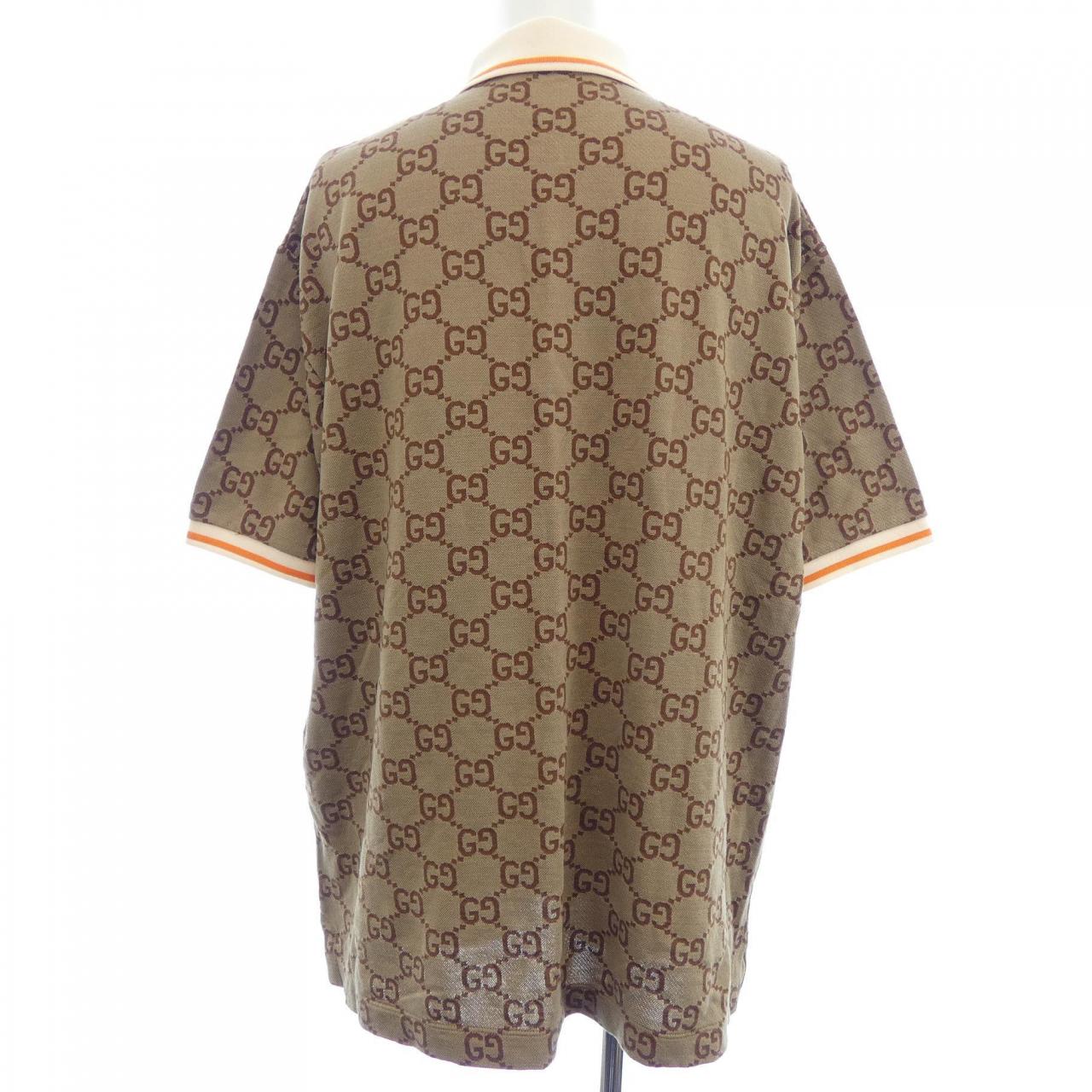 グッチ コットンポロシャツ