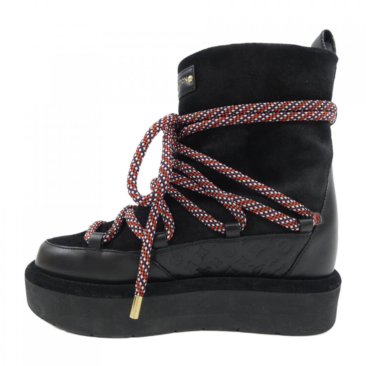 ルイヴィトン SKI PLATFORM ANKLE BOOT シアリング ブーツ