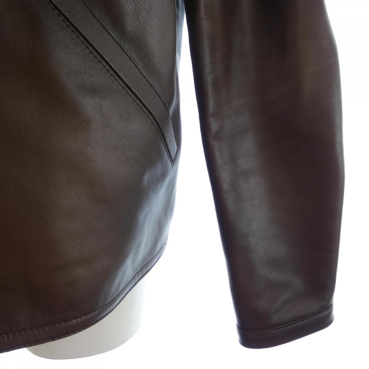 ベルルッティ Patine Perfect レザーライダースジャケット