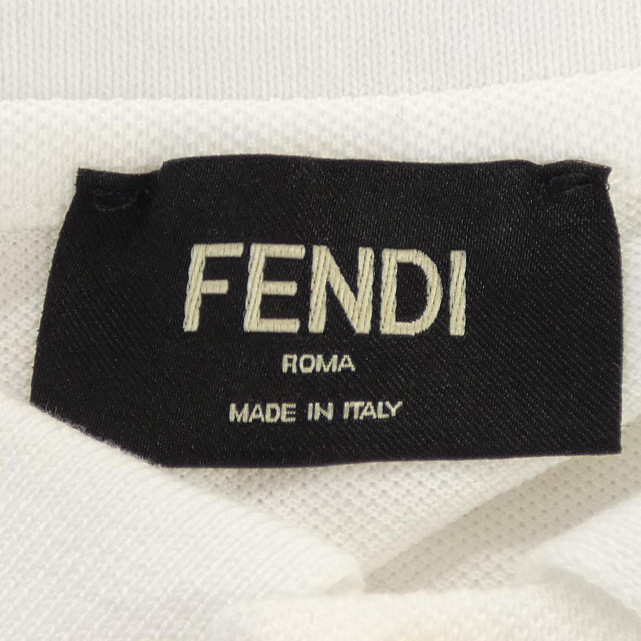 フェンディ コットンポロシャツ