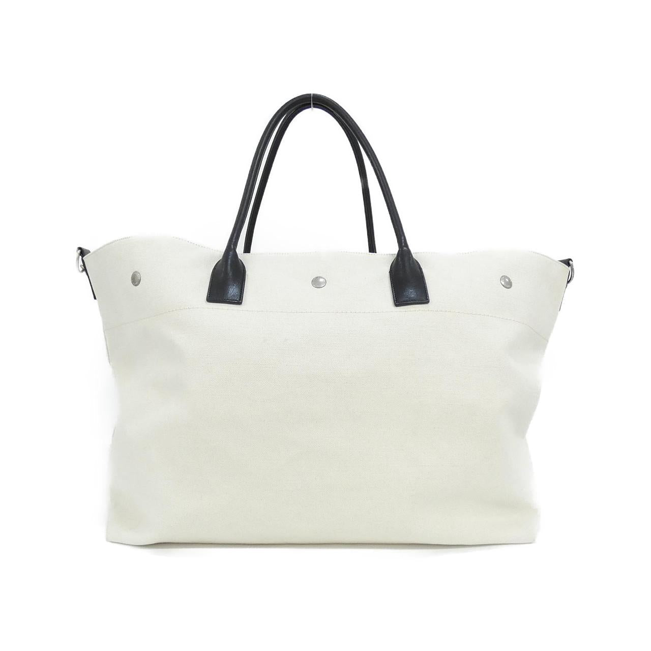 イヴサンローラン RIVE GAUCHE MAXI コットン リネン トートバッグ