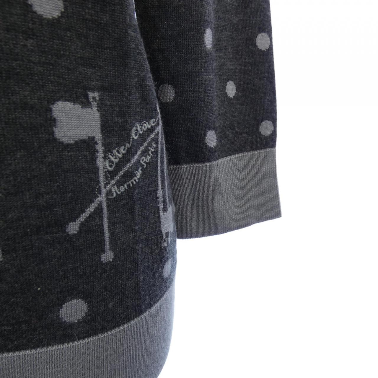 エルメス CLIC CLAC シルクカシミヤニット