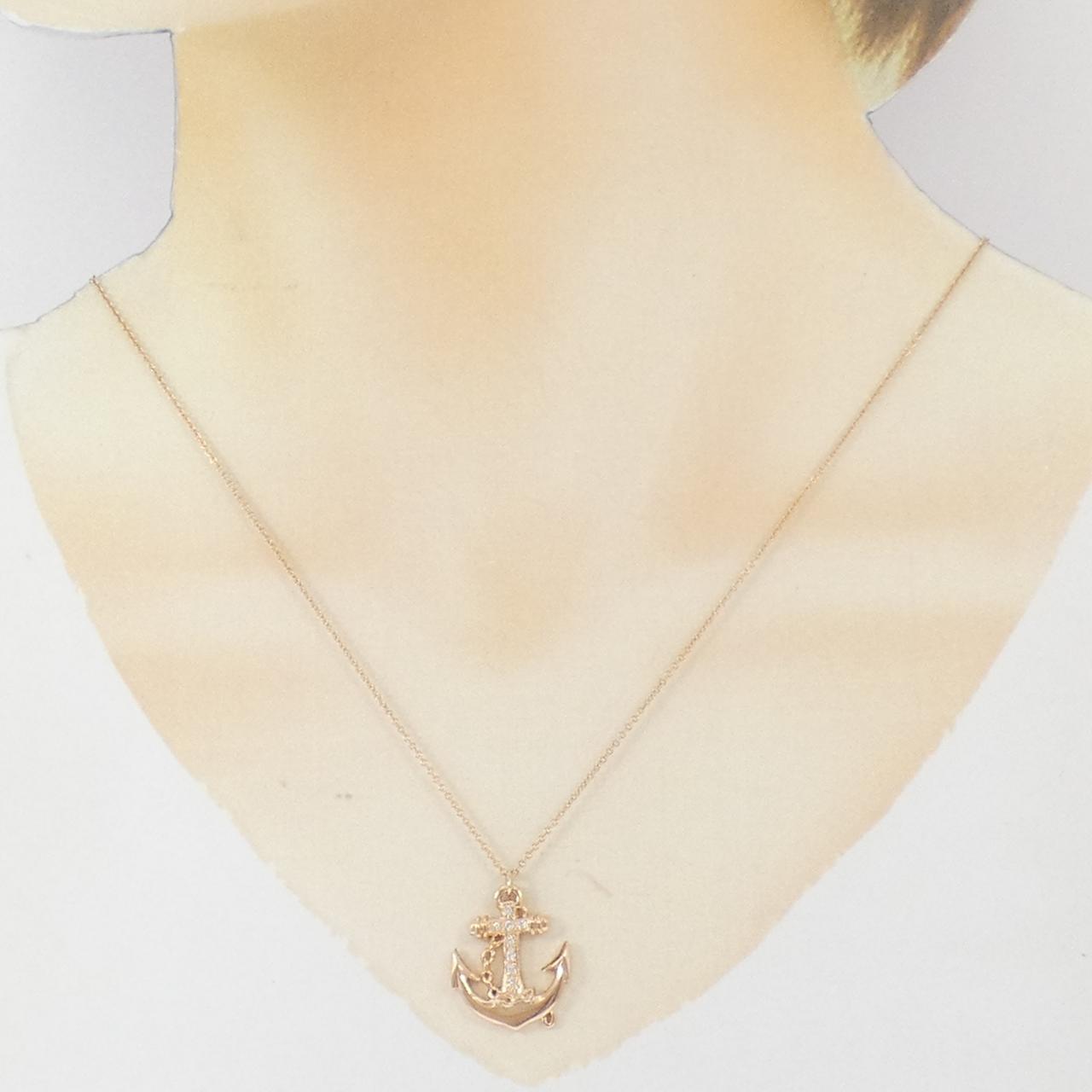 585PG ダイヤモンドネックレス