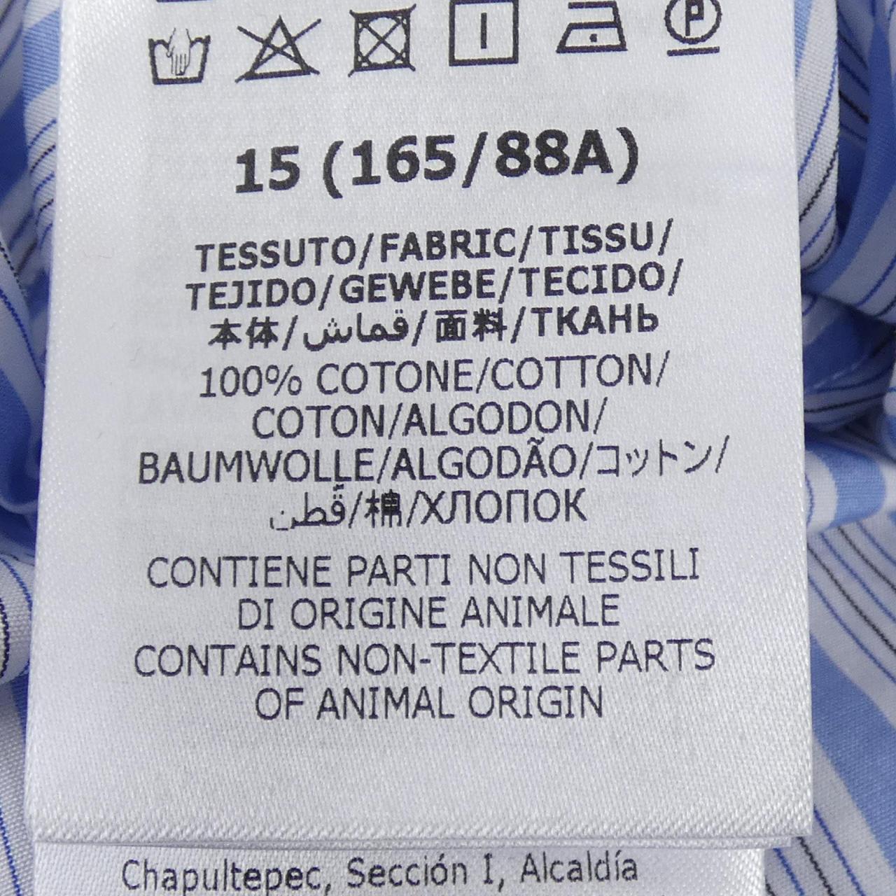 グッチ ストライプシャツ