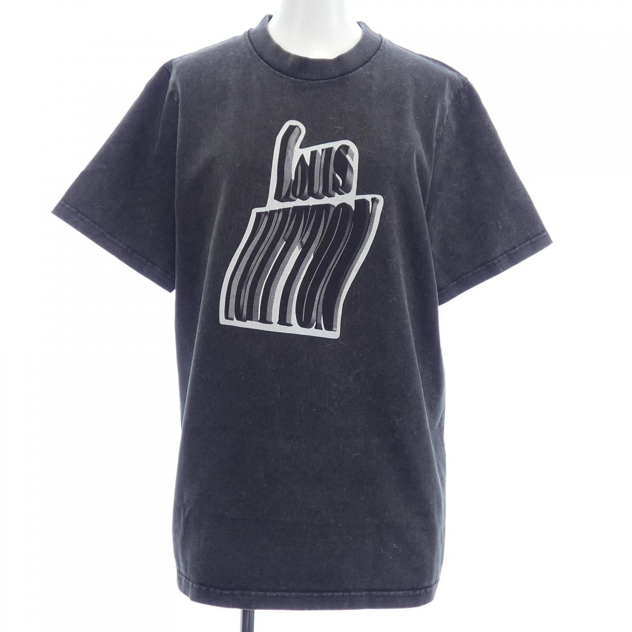 ルイヴィトン グラフィックLVシグネチャー コットンTシャツ