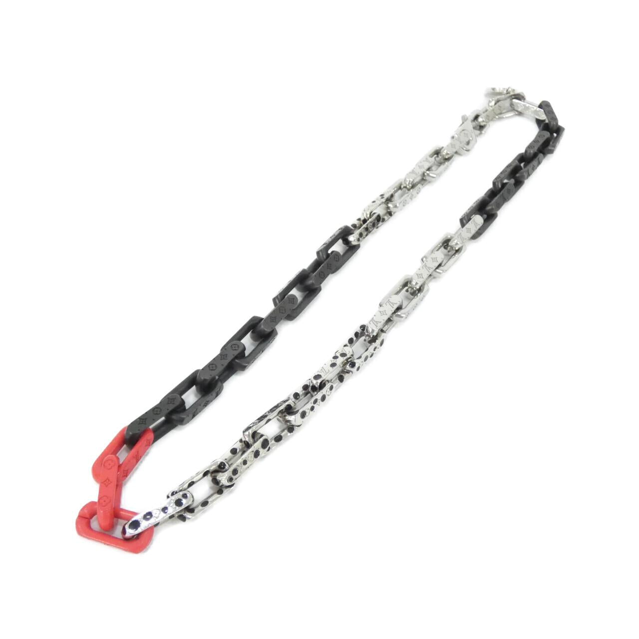 ルイヴィトン LV X YK コリエ モノグラム ネックレス