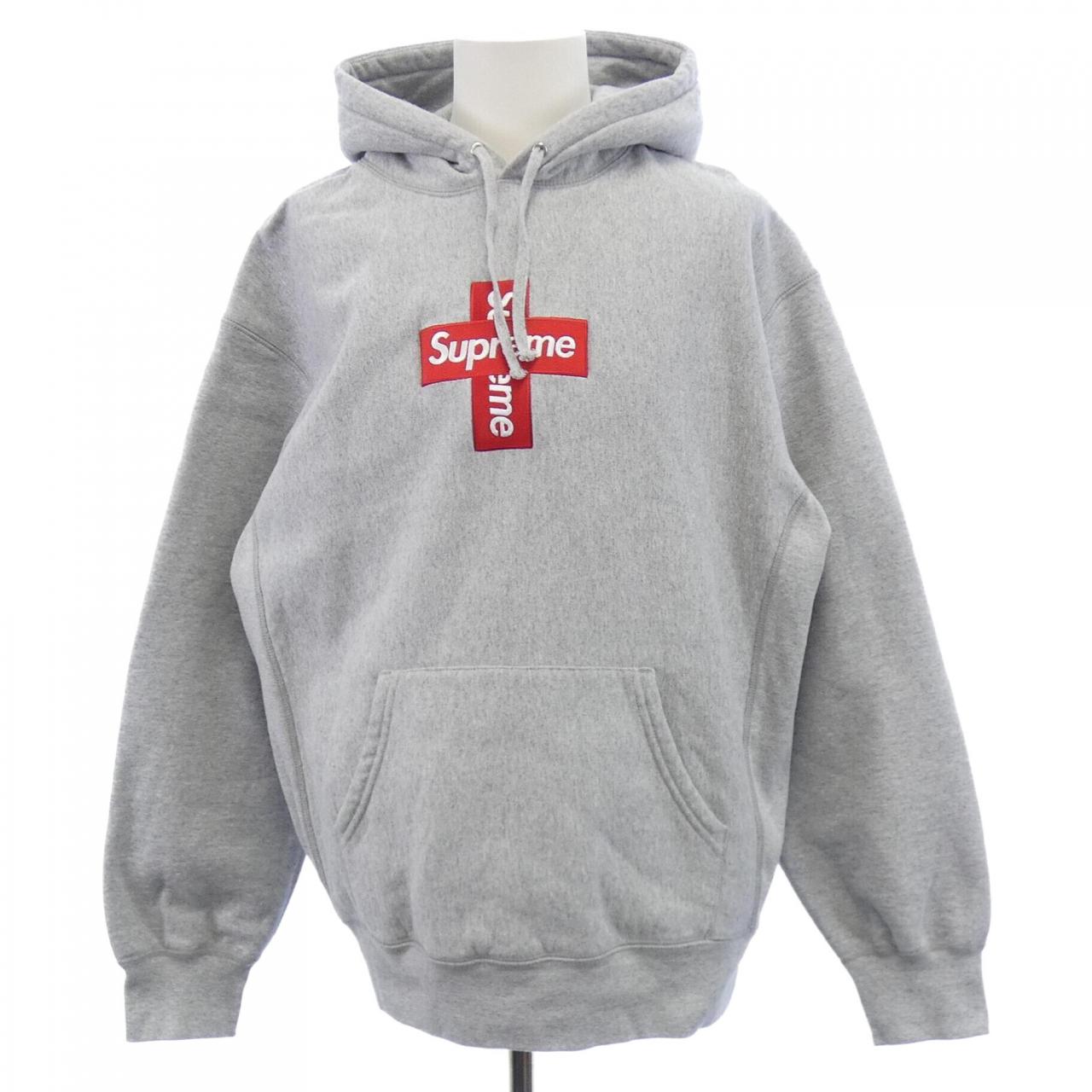 シュプリーム Cross Box Logo パーカー