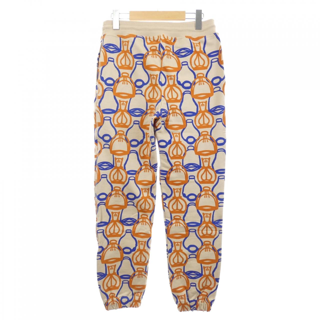 エルメス FANTAISIE D'ETRIERS コットンパンツ