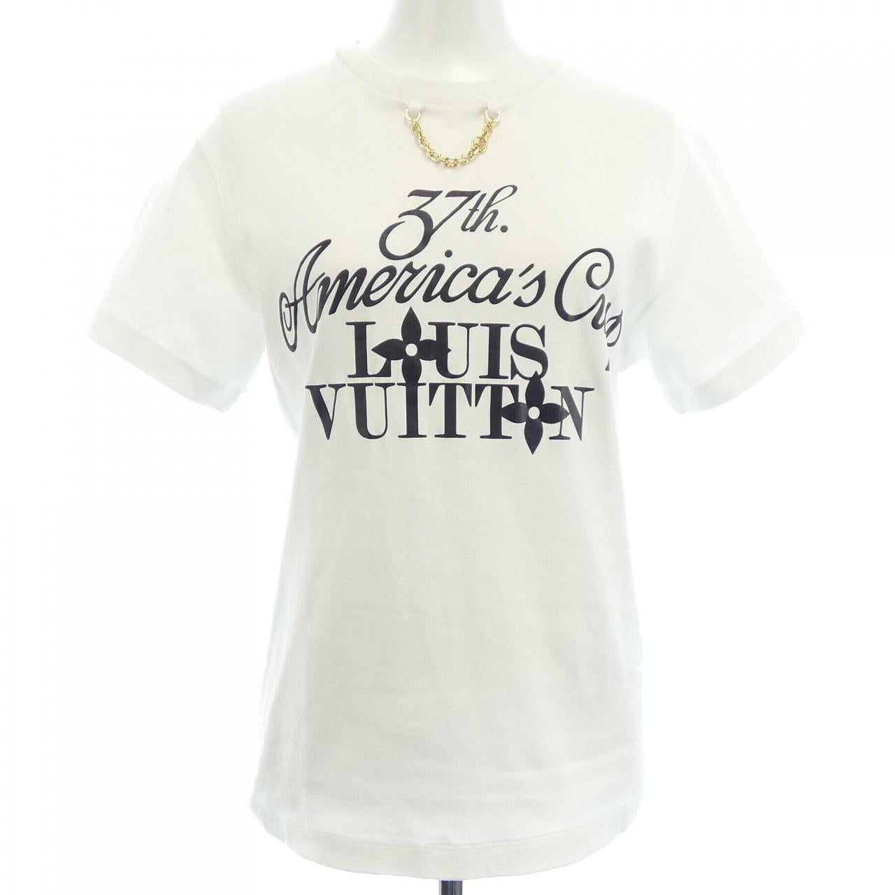 ルイヴィトン LVxACアメリカズカップ コットンTシャツ