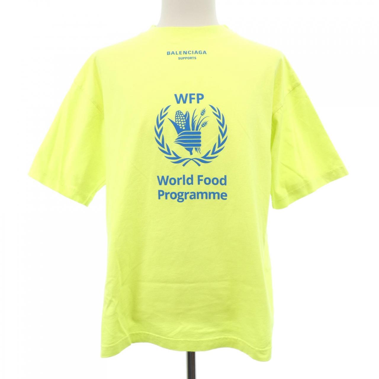バレンシアガ THE WORLD FOOD PROGRAMME コットンTシャツ