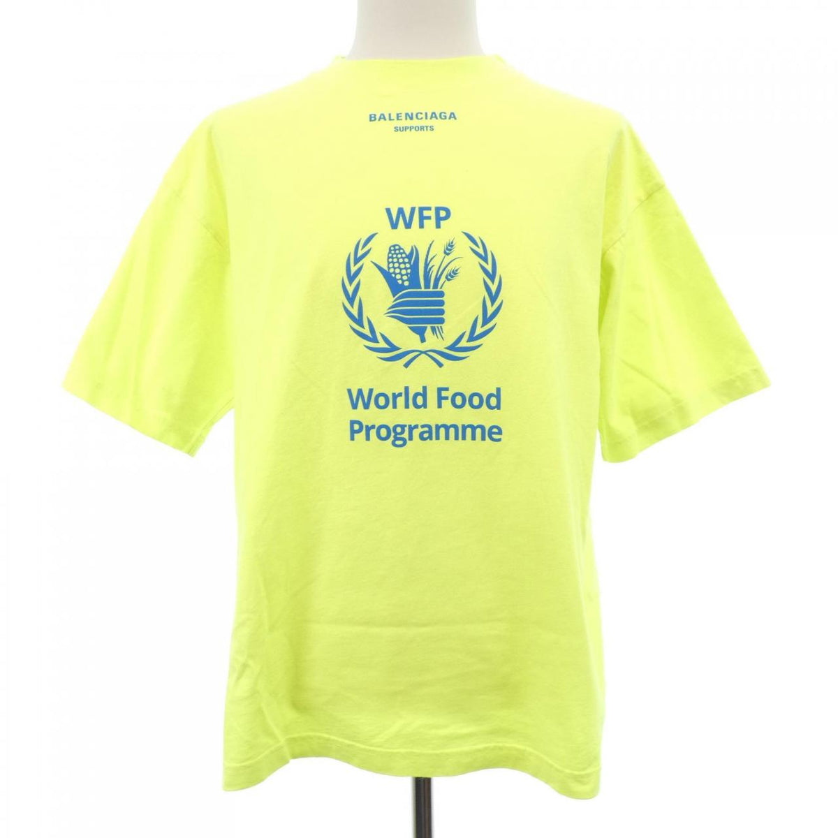 バレンシアガ THE WORLD FOOD PROGRAMME コットンTシャツ