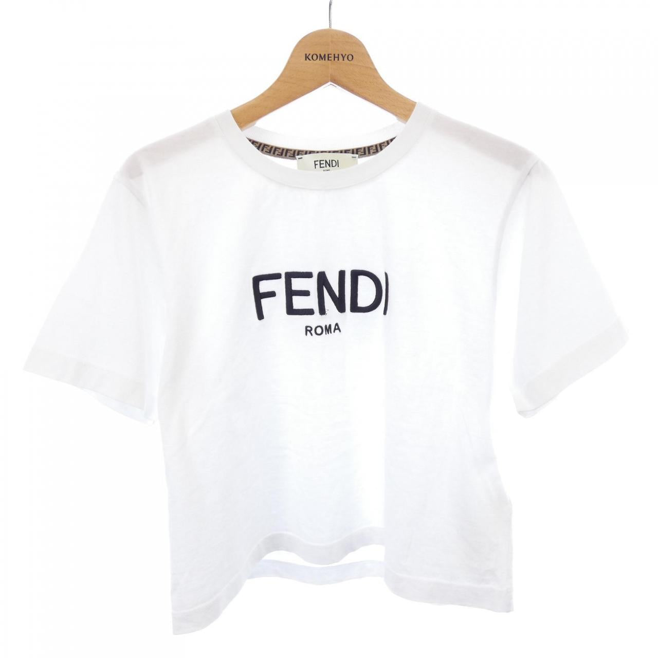 フェンディ Tシャツ コットン Tシャツ