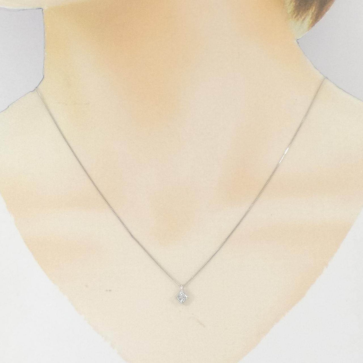 PT900/PT850 ダイヤモンド ネックレス