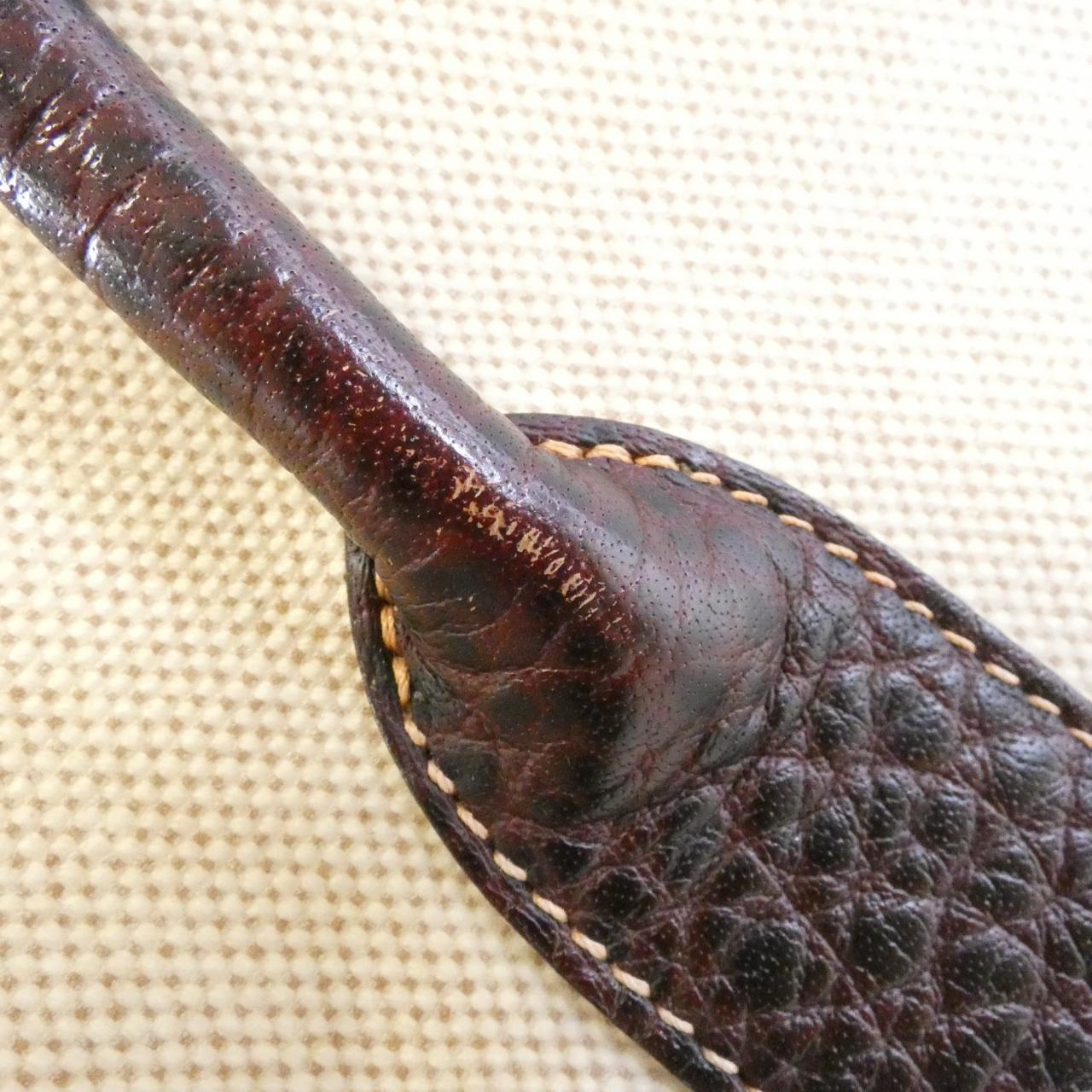エルメス ガーデンパーティ36cm トワルアッシュ ブッフルスキッパー トートバッグ