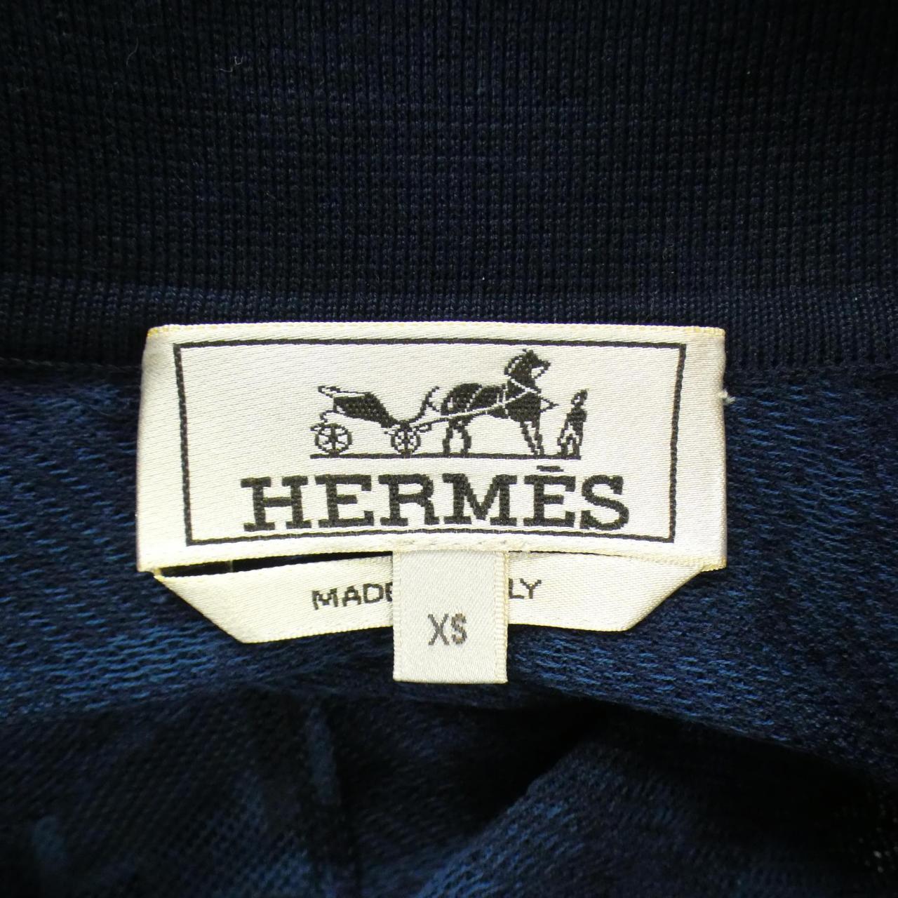 エルメス ポロシャツ コットン シャツ XS