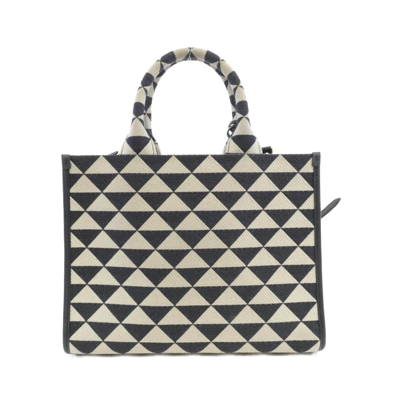 プラダ TRIANGOLO JACQUARD ハンドバッグ