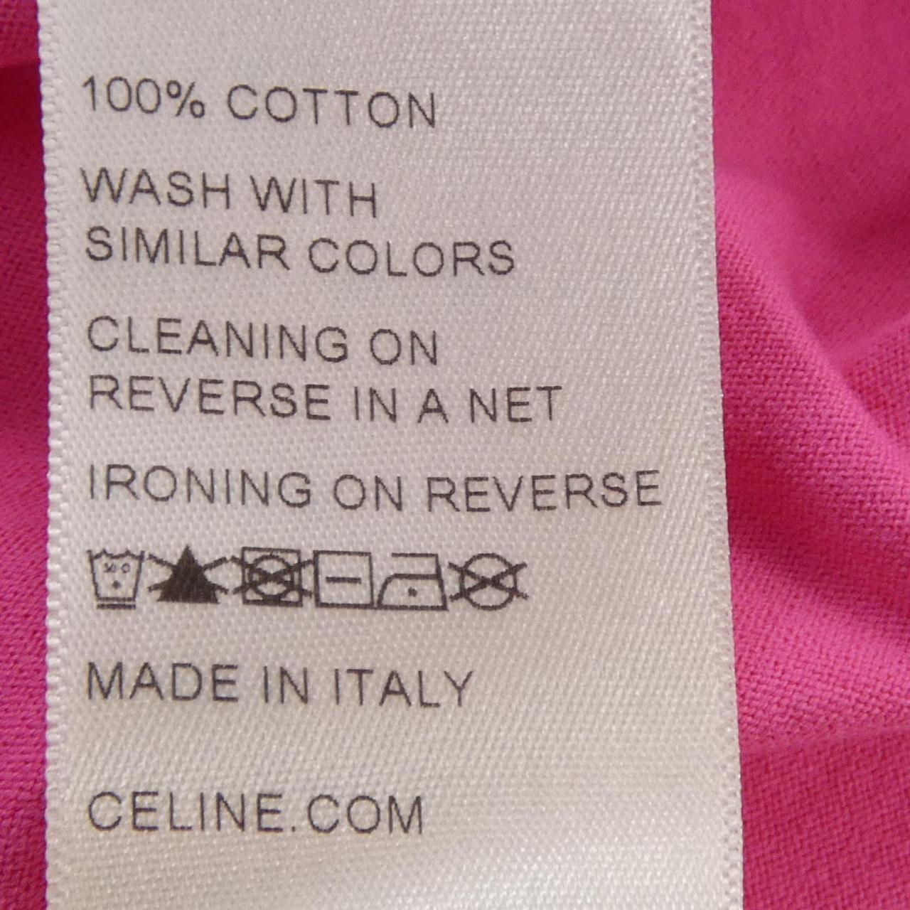 セリーヌ CELINE ルーズTシャツ コットンTシャツ