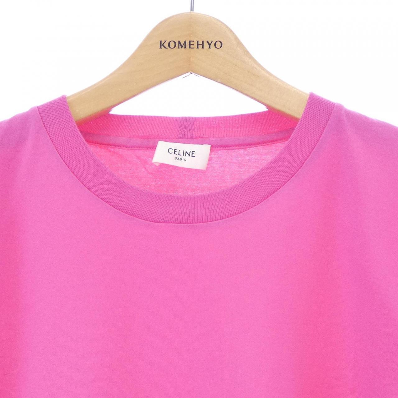 セリーヌ CELINE ルーズTシャツ コットンTシャツ