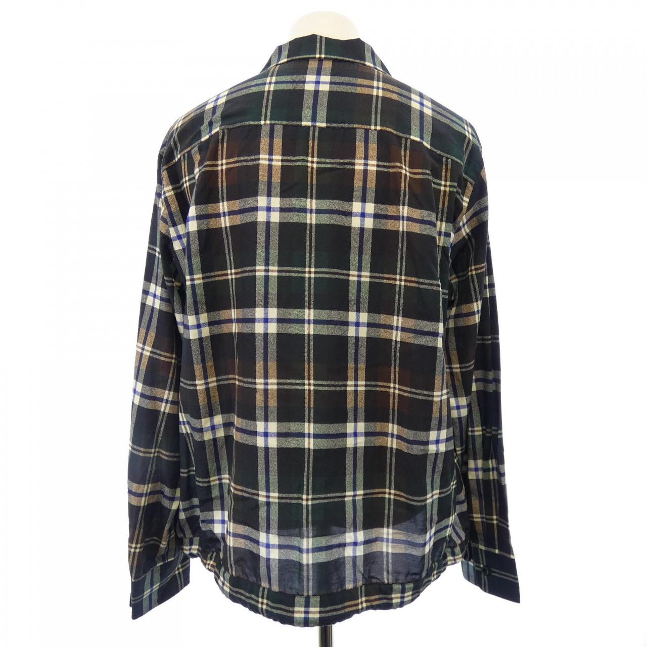 サカイ PLAID PRINT SHIRT シャツ