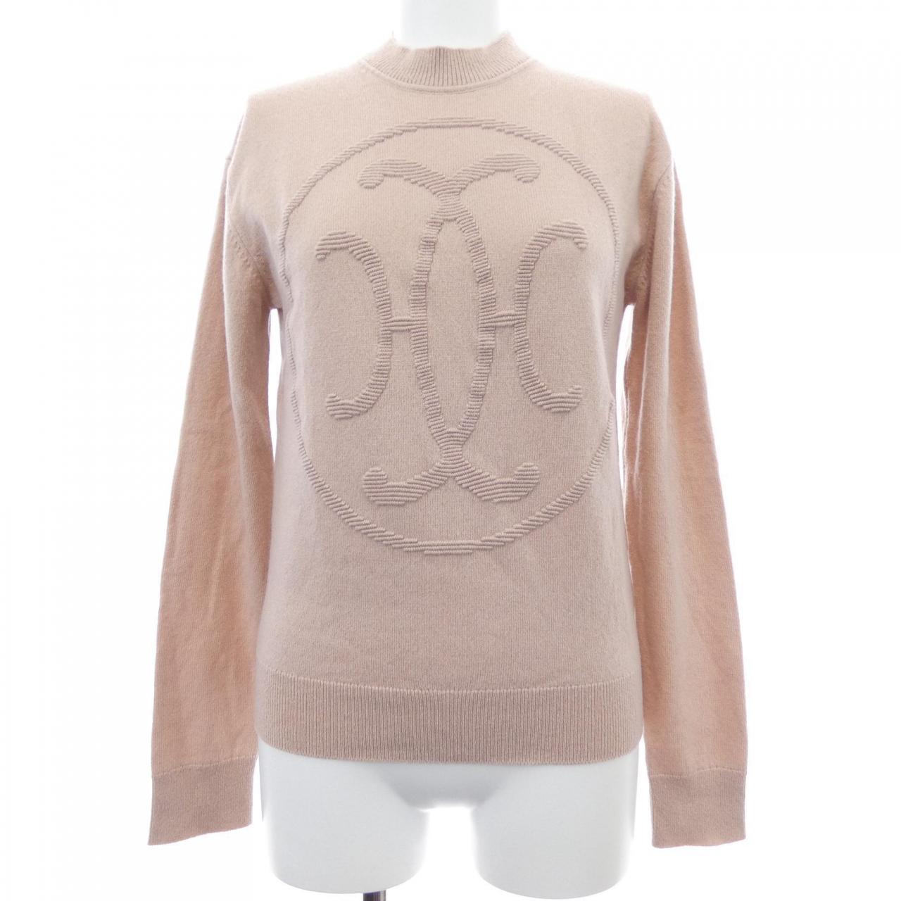 エルメス Hリフト カシミヤニット