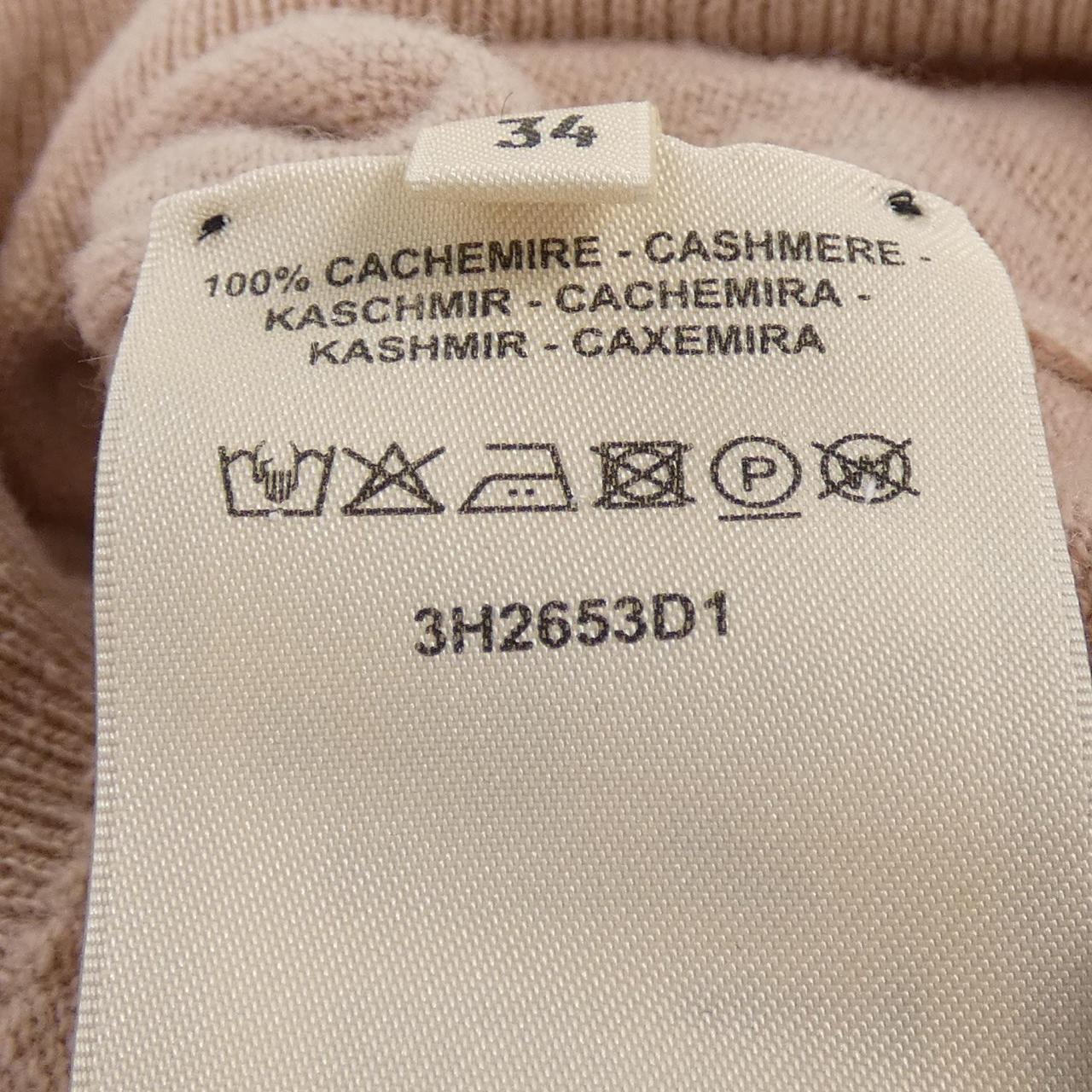 エルメス Hリフト カシミヤニット
