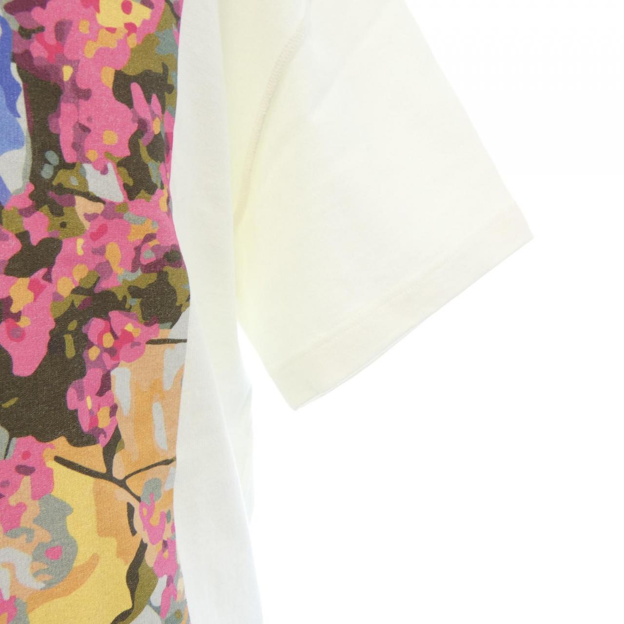 ルイヴィトン LV Flower Tapestry Print Tシャツ コットンTシャツ