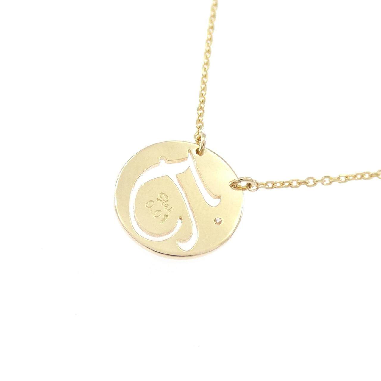 スタージュエリー イニシャル K18ネックレス