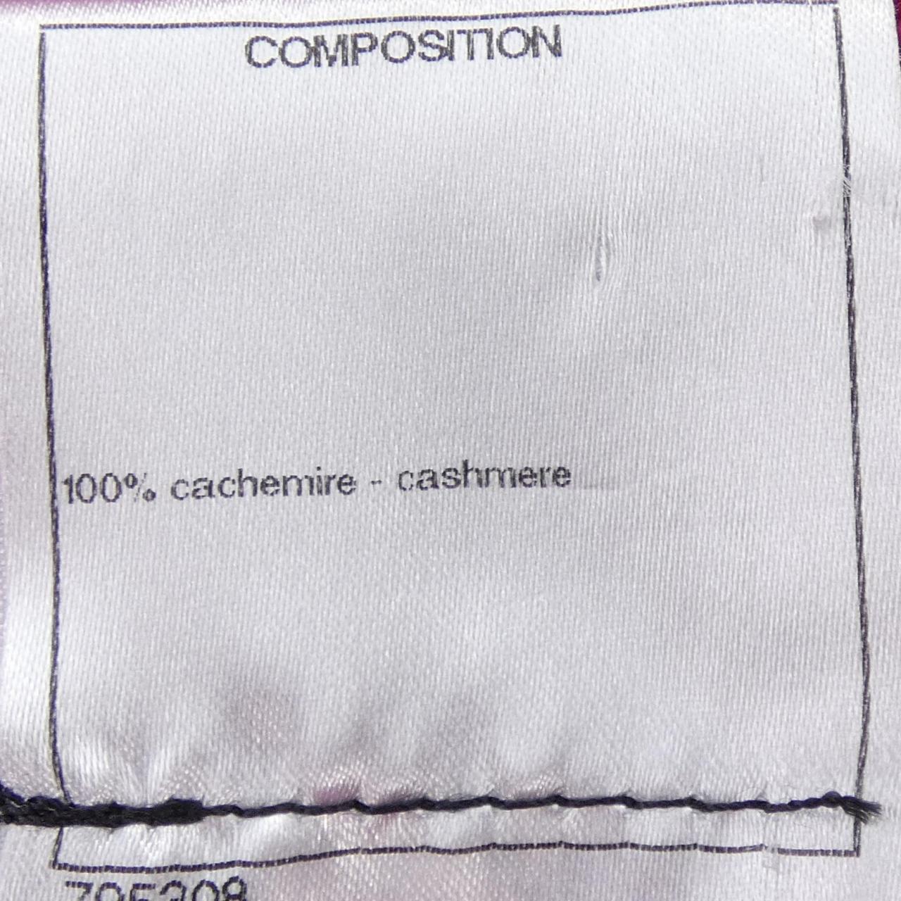 シャネル カシミヤ100%カーディガン