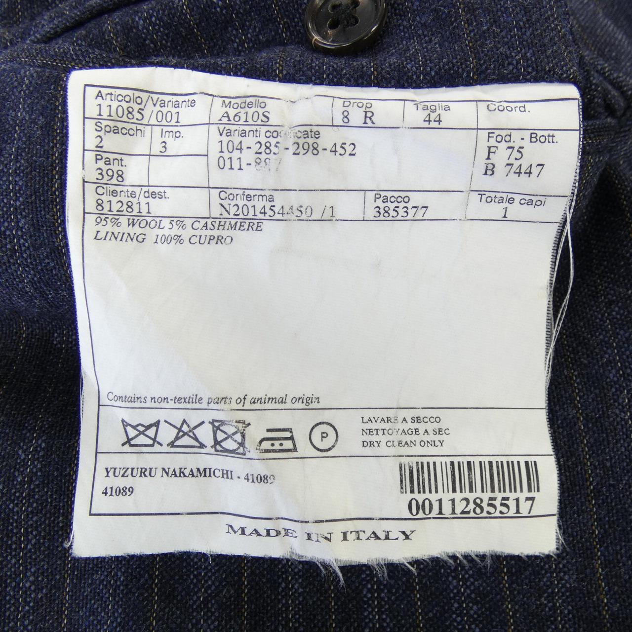 ベルベスト ISETAN MEN'S カシミヤ混 スーツ