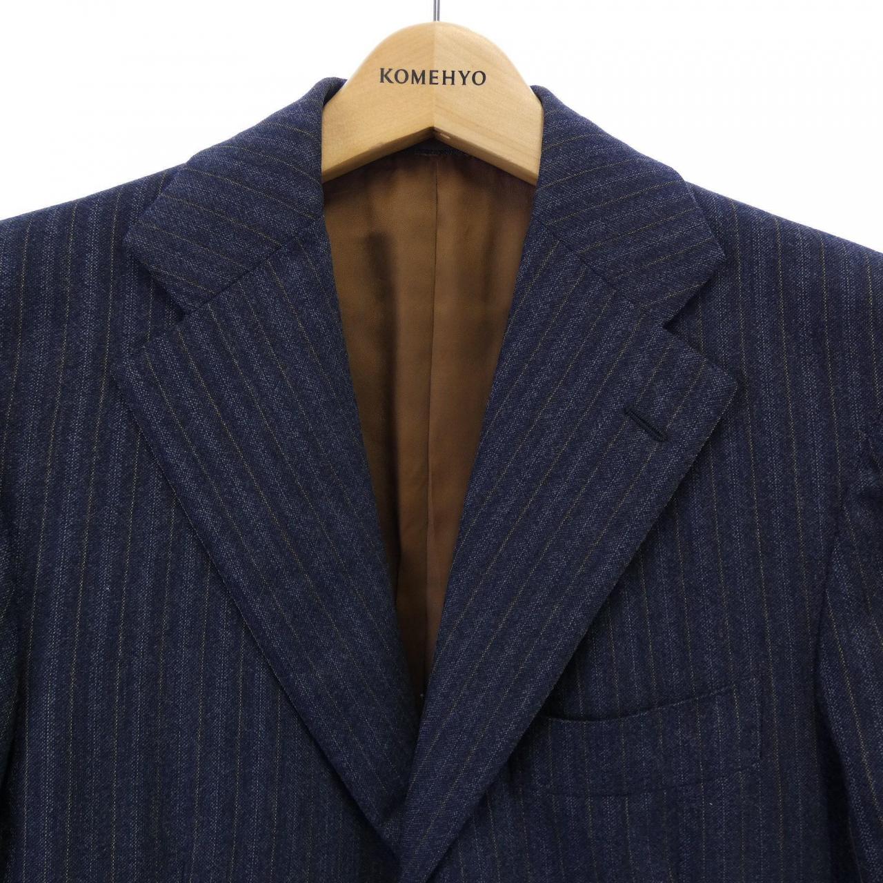ベルベスト ISETAN MEN'S カシミヤ混 スーツ