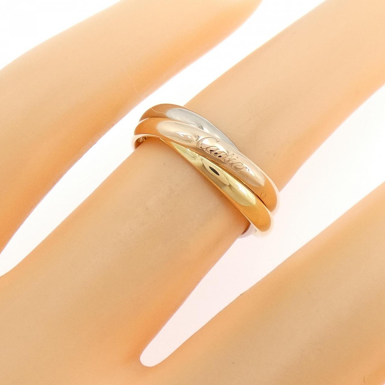 カルティエ トリニティ スモール リング 5号